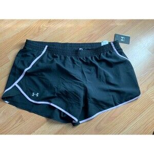 NWT Womens Under Armour HeatGear Running Shorts Size 3XL